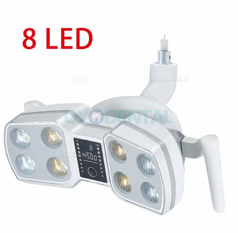 Tandheelkundige LED Schaduwloze OperatingLight Inductielamp 8 Lampen Chirurgische Lamp KY-P126